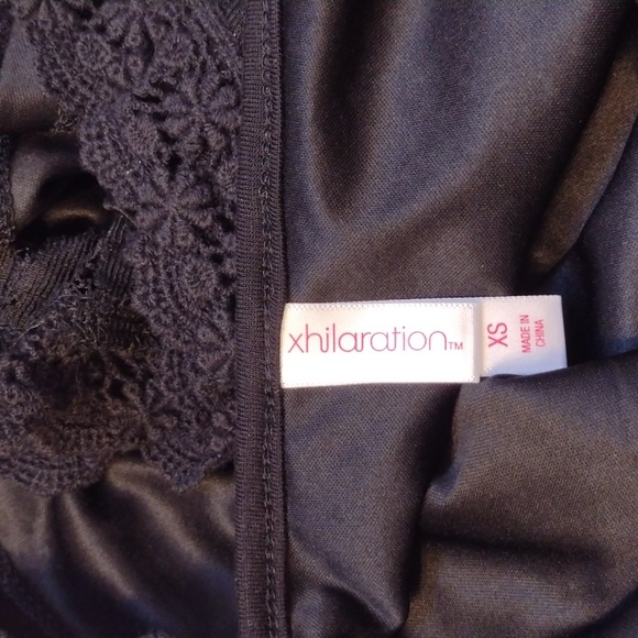 Xhilaration Black Lace Romper size XS - Picture 16 of 16